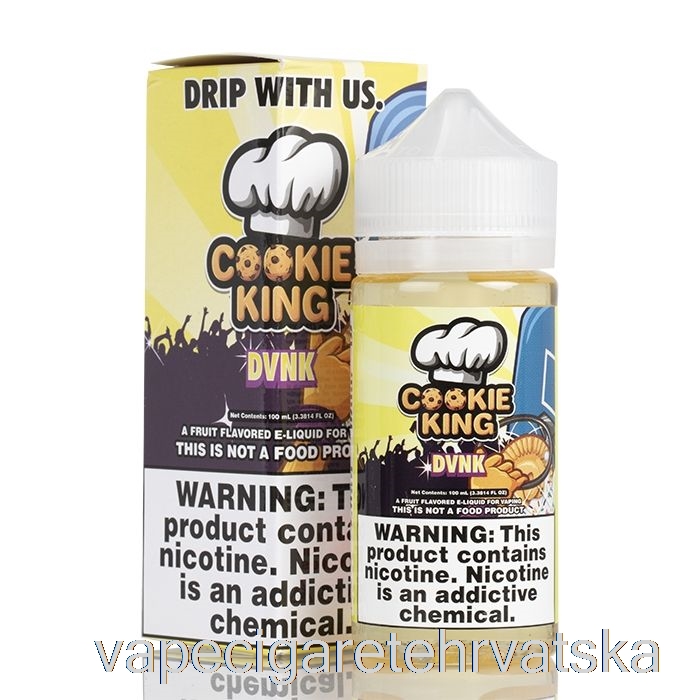 Vape Cigarete Dvnk - Cookie King - 100ml 3mg